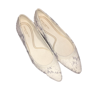 Cole Haan W20286 Grand Ambition Skimmer (B WIDTH) Shoes Ivory Roccia Print